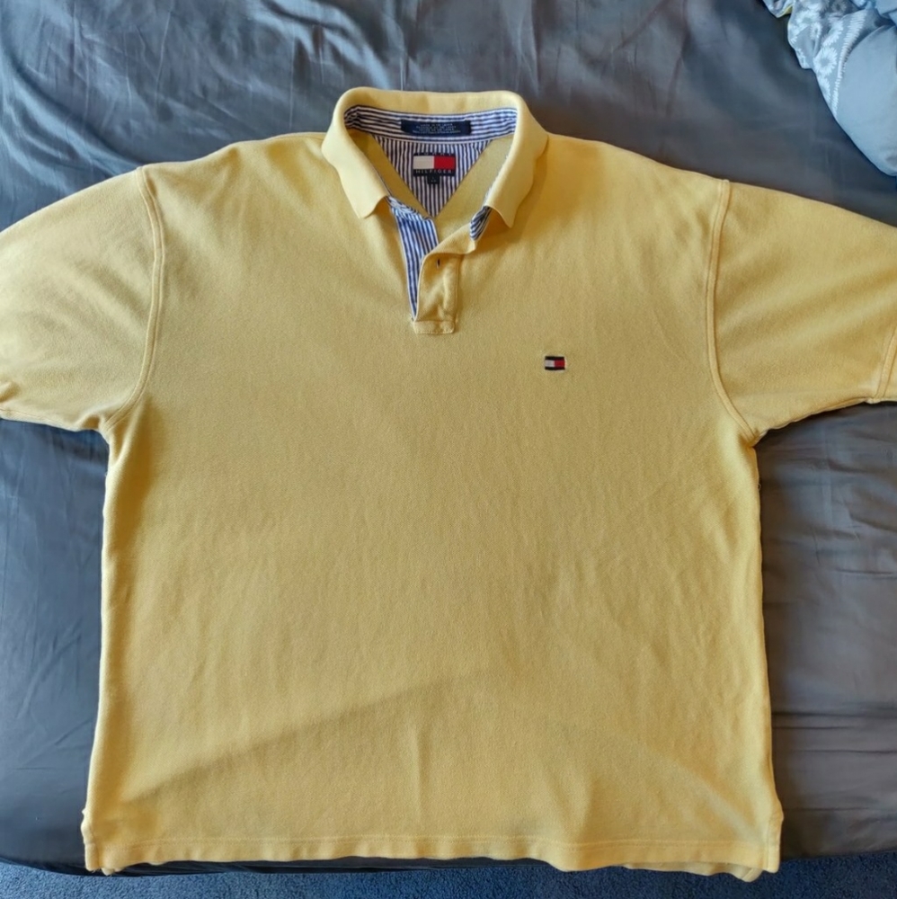 Vintage Tommy Hilfiger Mens Polo Shirt Size L